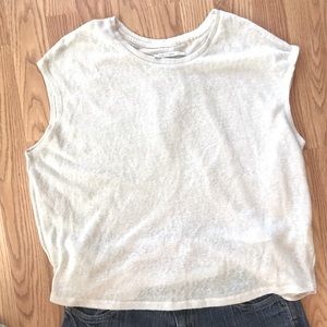 Calliope Maglietta T-Shirt /Beige With Sheer Back